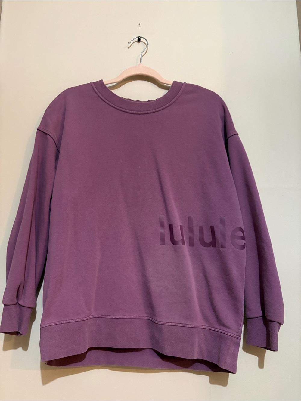 lululemon athletica Plum Oversized Crewneck Sweatshirt